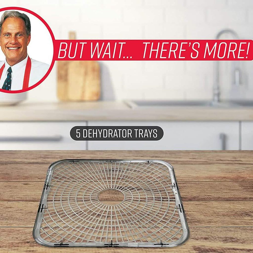Déshydrateur Ronco Turbo EZ-Store à 5 plateaux avec circulation d'air par convection