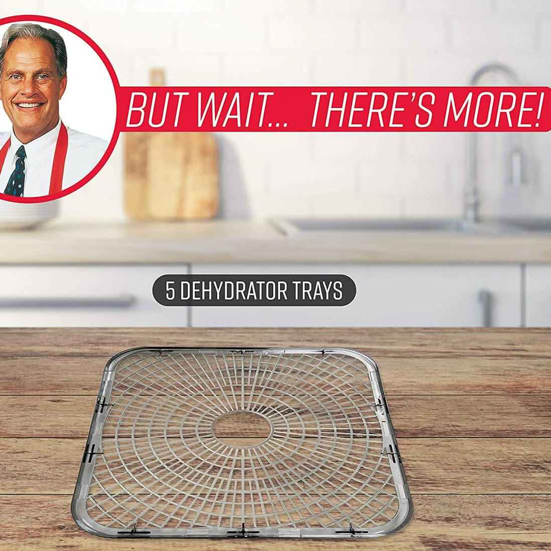 Déshydrateur Ronco Turbo EZ-Store à 5 plateaux avec circulation d'air par convection