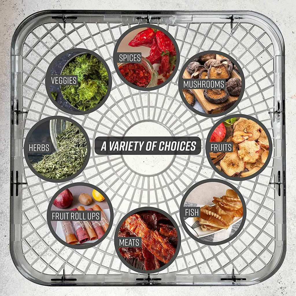 Déshydrateur Ronco Turbo EZ-Store à 5 plateaux avec circulation d'air par convection