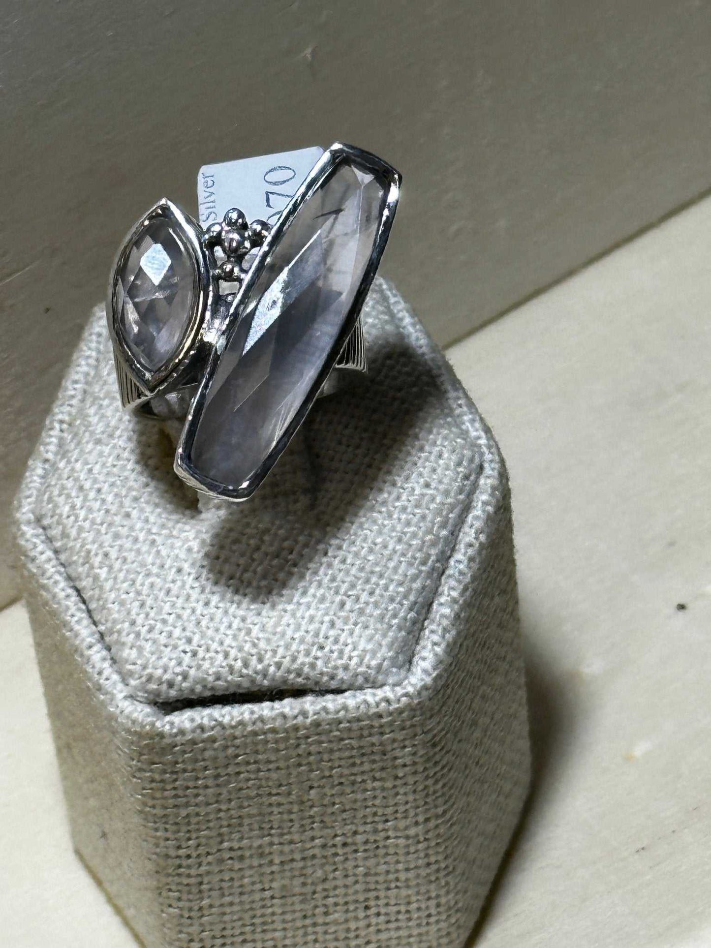 Rose Quartz Ring Size 7 (12.2070)