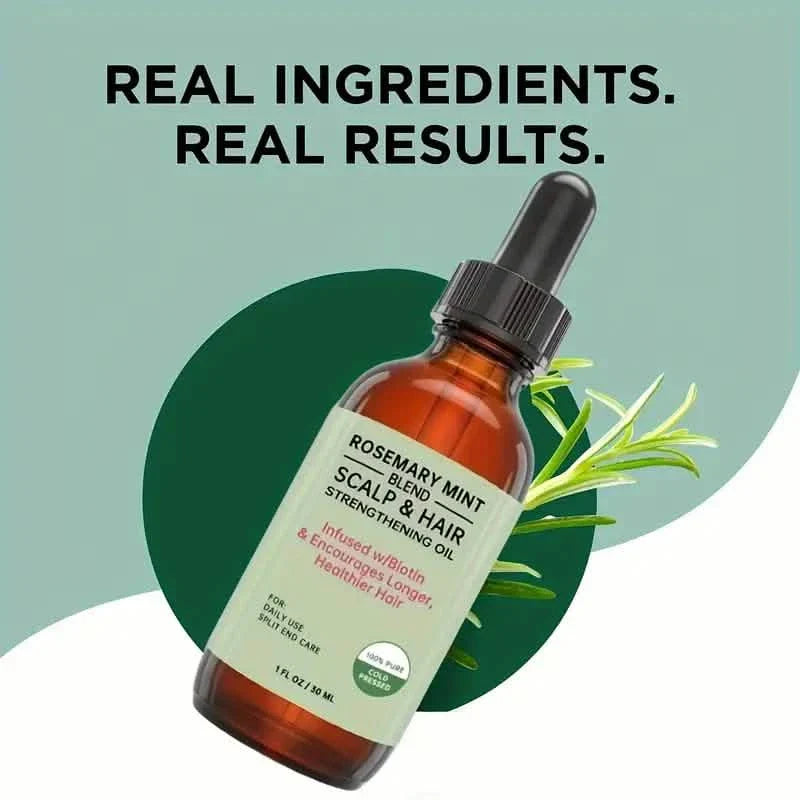 Huile essentielle de romarin pour les soins capillaires, le massage du cuir chevelu, les soins de la peau et l'aromathérapie