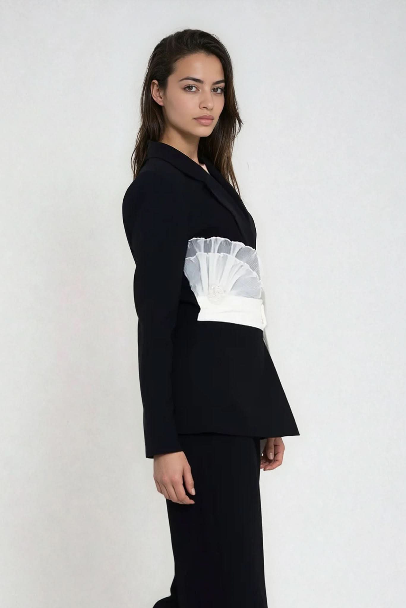 Roset Blazer with Belt