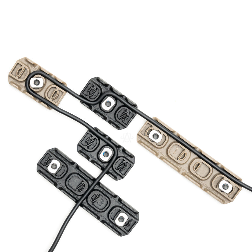 M-LOK Cable Management Covers - Clean Up Excess Wires