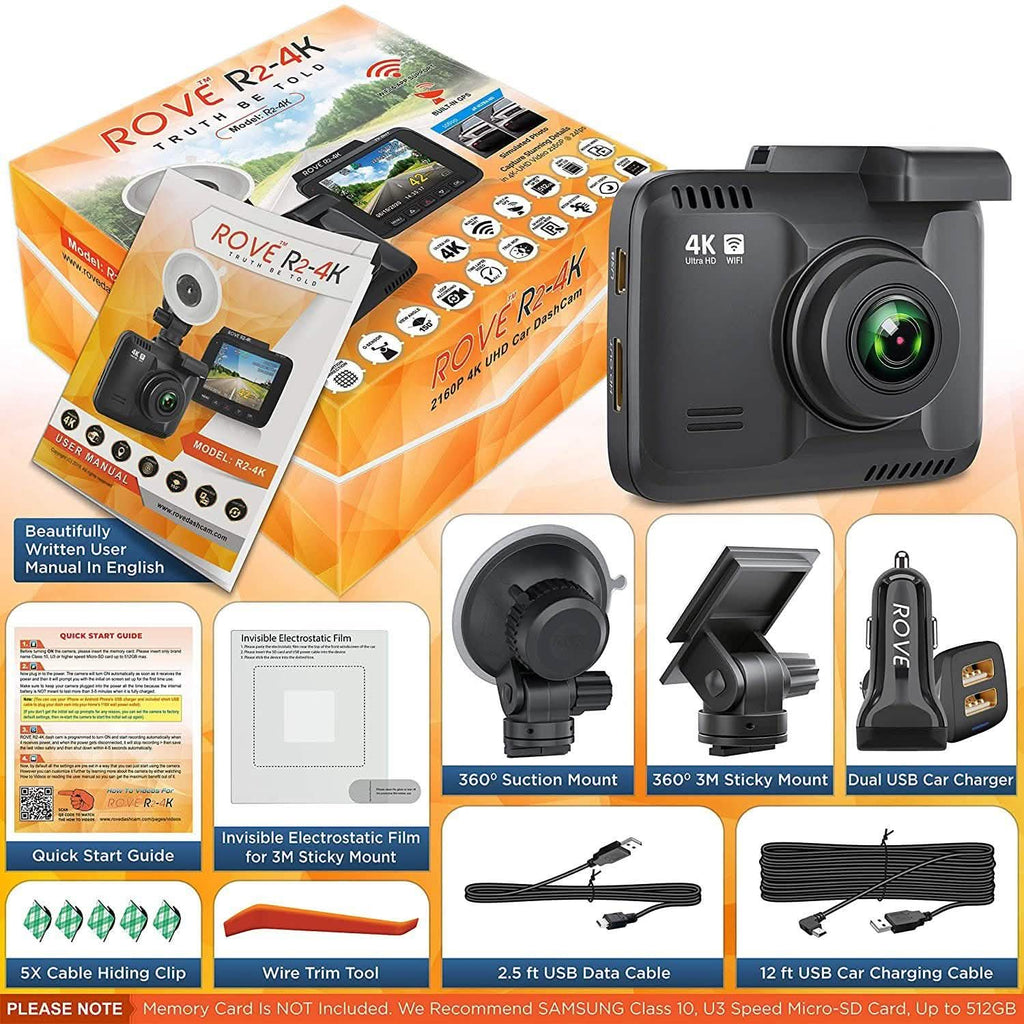Rove R2-4K Dash Cam