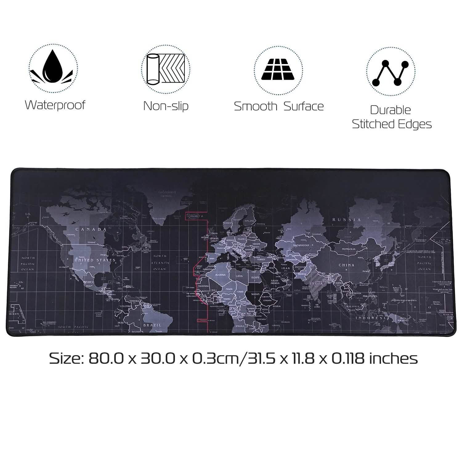 Rubber Base Large Gaming Mousepad