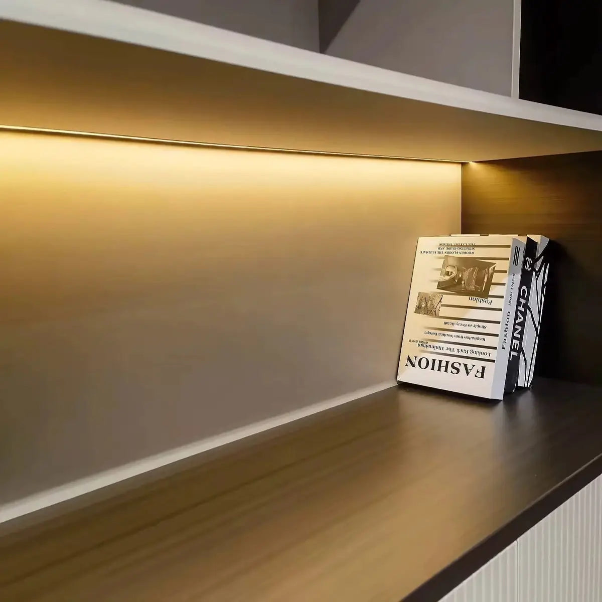 Harbord · Modern Office Shelves w/ Lighting, Storage