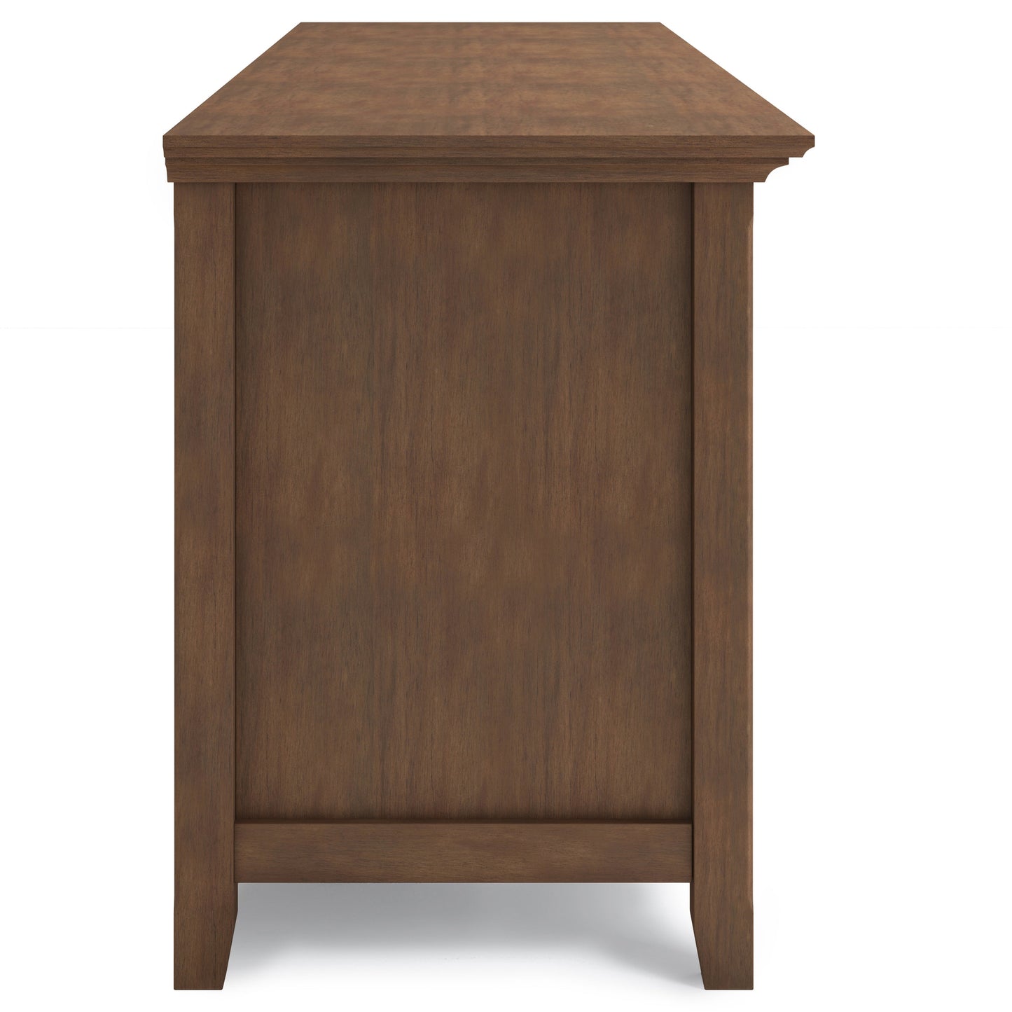 Amherst 72 Inch Wide Solid Wood TV Stand in Rustic