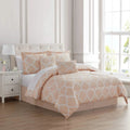 6-Piece Set: Kathy Ireland Trellis Oversized Comforter Set
