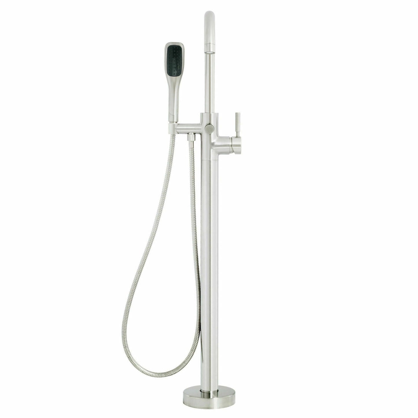Miseno MNO194 CP Floor Mounted Tub Filler with 1.8 GPM Hand Shower Integrated