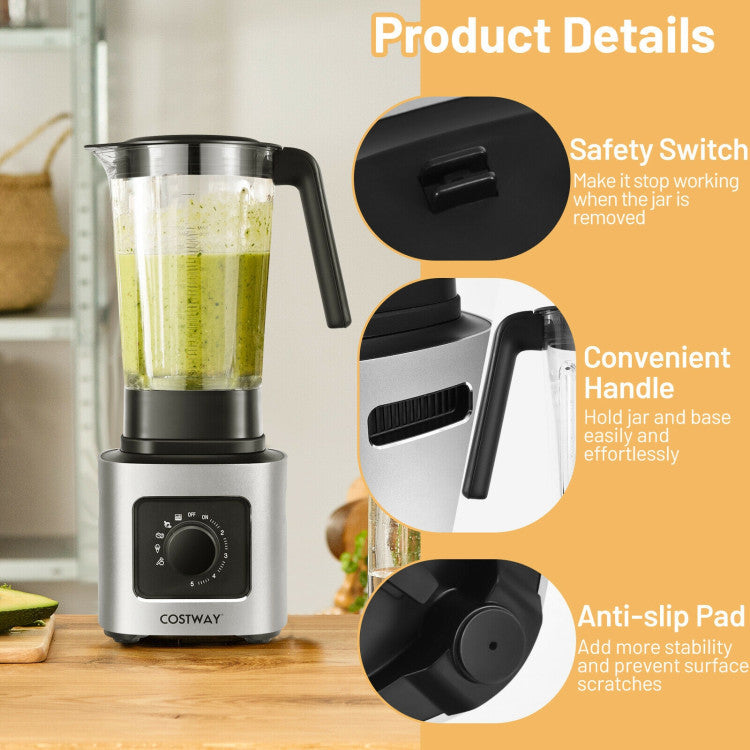 1500W 5-Speed Countertop Blender