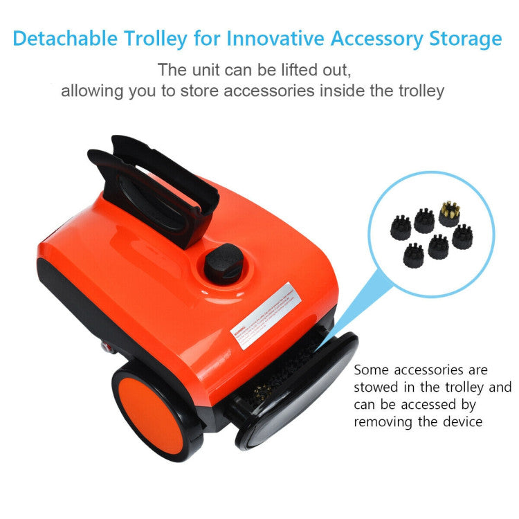 Heavy Duty Multipurpose Steam Cleaner with 18 Accessories