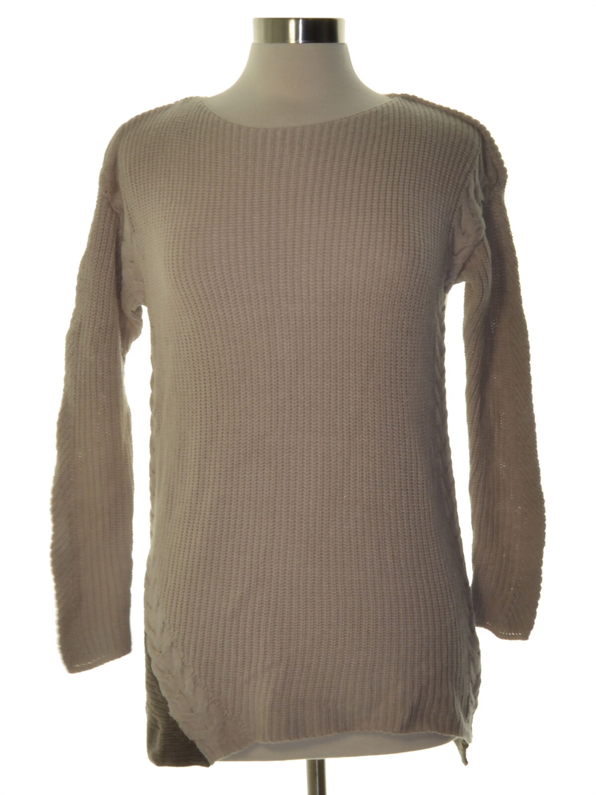 Style & Co Petite Colorblocked Tunic Sweater