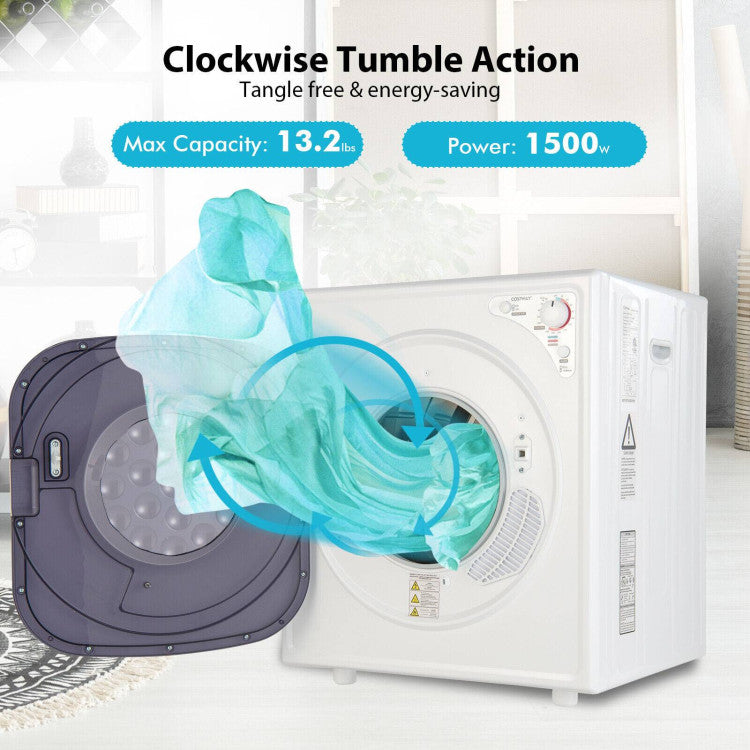 1500W Touch-Control Compact Dryer