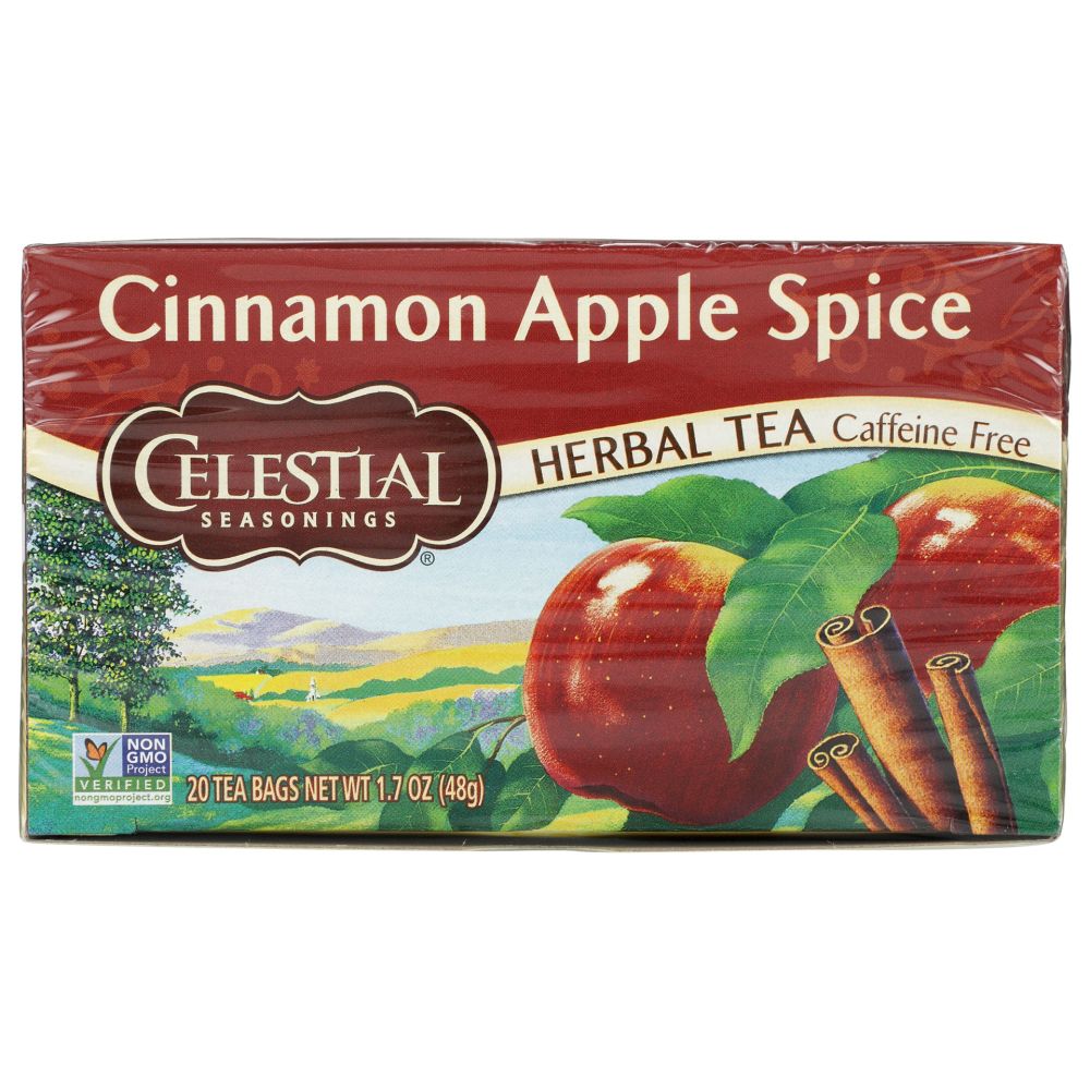 CELESTIAL SEASONINGS: Cinnamon Apple Spice Herbal Tea, 20 bg