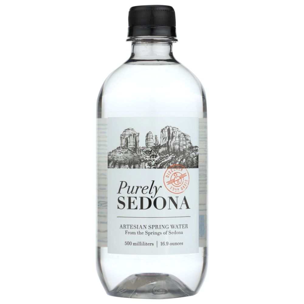 PURELY SEDONA: Artesian Spring Water, 16.9 fo