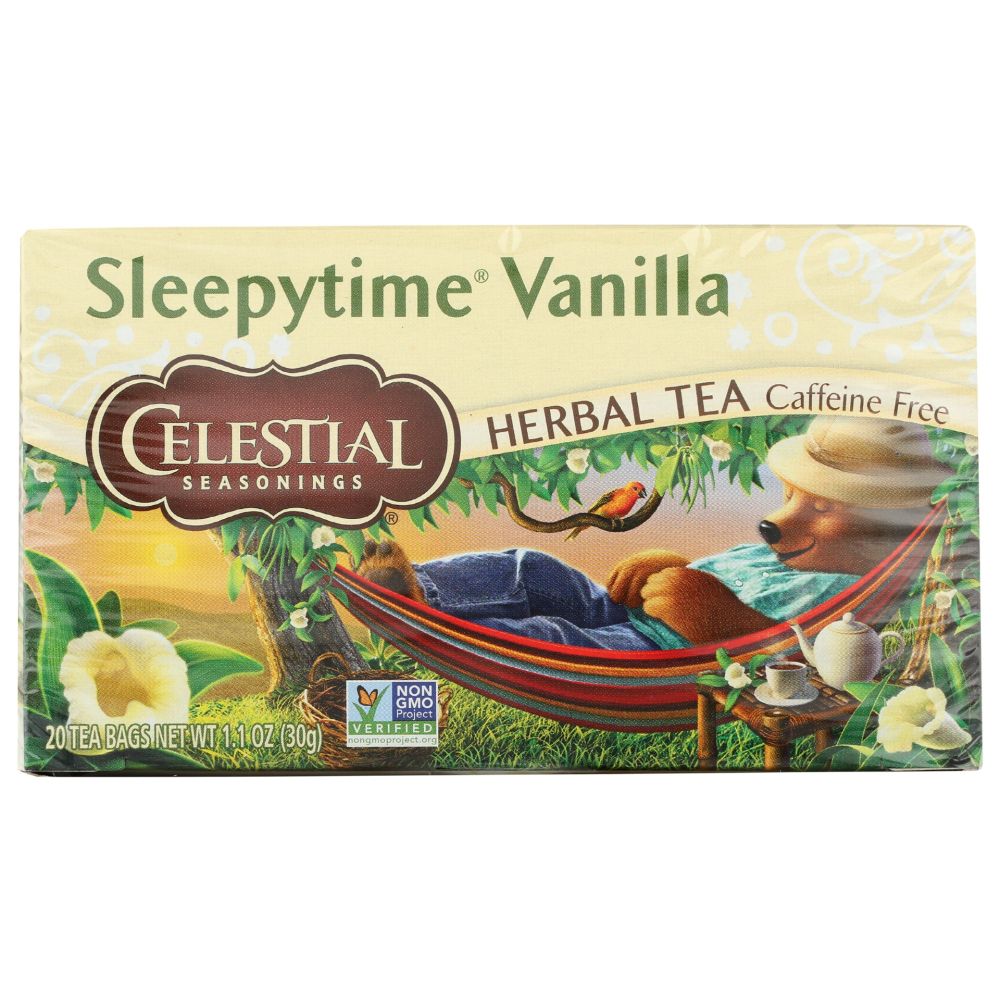 CELESTIAL SEASONINGS: Sleepytime Vanilla Herbal Tea, 20 bg