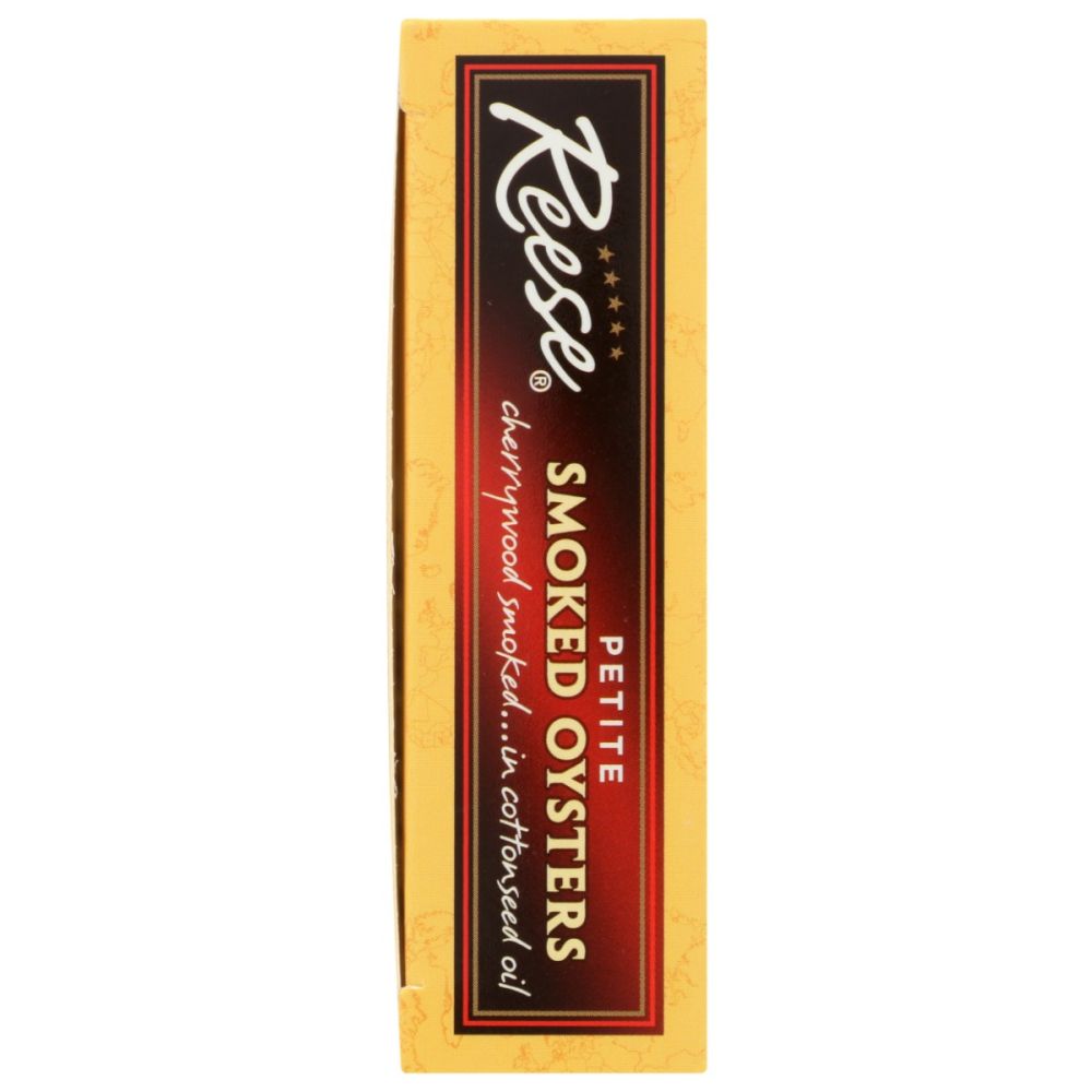 REESE: Petite Smoked Oysters, 3.7 oz