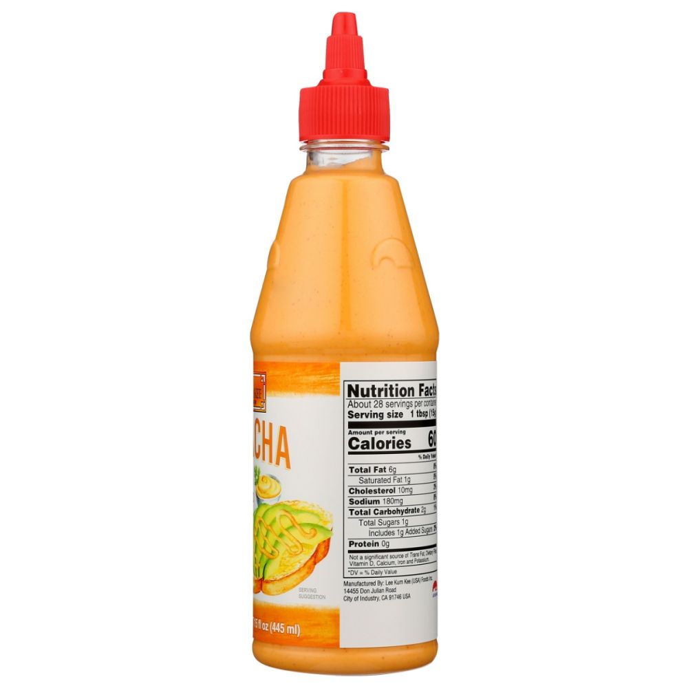 LEE KUM KEE: Sriracha Mayo Dressing Spread, 15 oz