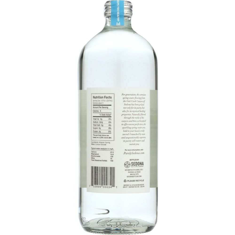 PURELY SEDONA: Sparkling Spring Water from Sedona's Sacred Spring 25.4 fo