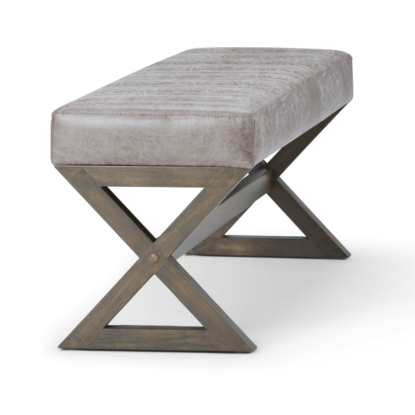 Salinger Large Ottoman Bench - Distressed