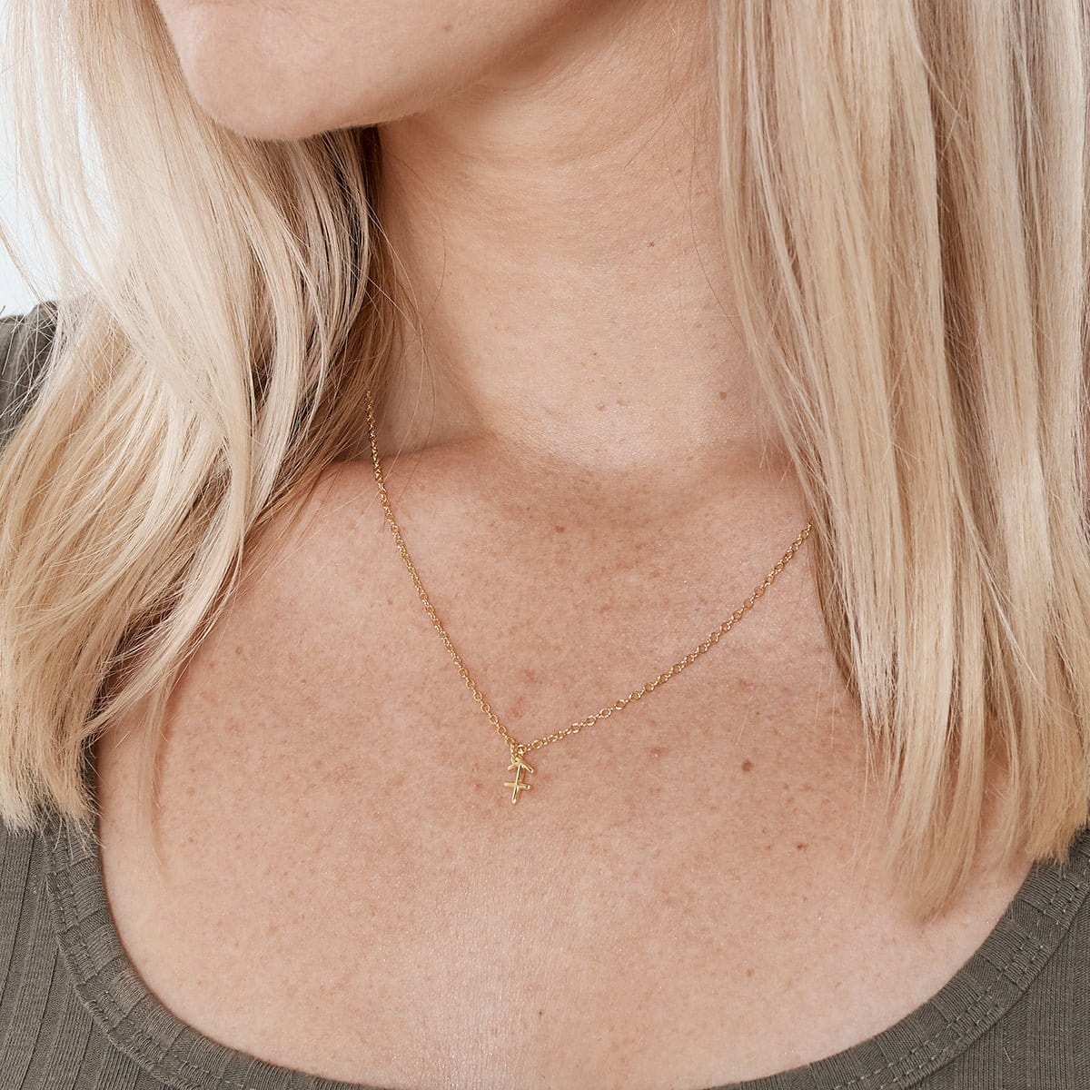 Sagittarius Zodiac Deity Necklace