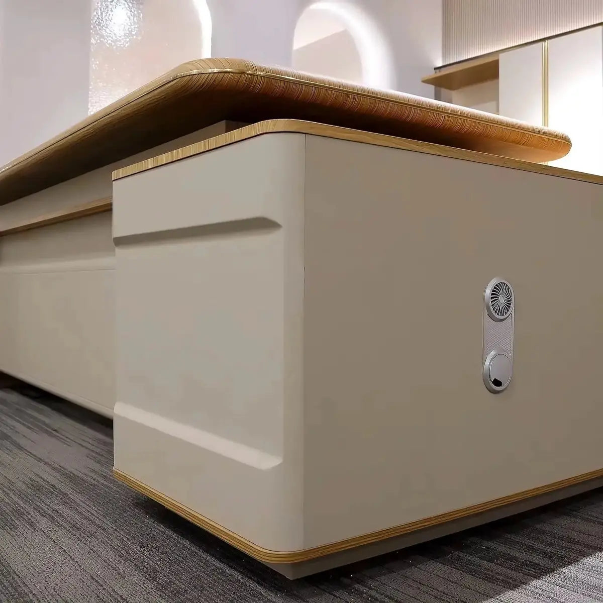 Halsey · Modern L-Shaped Executive Desk