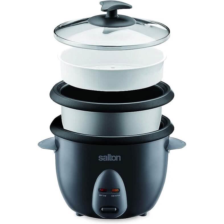 Salton Automatic Rice Cooker & Steamer - 10 Cup