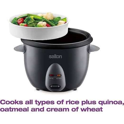 Salton Automatic Rice Cooker & Steamer - 10 Cup