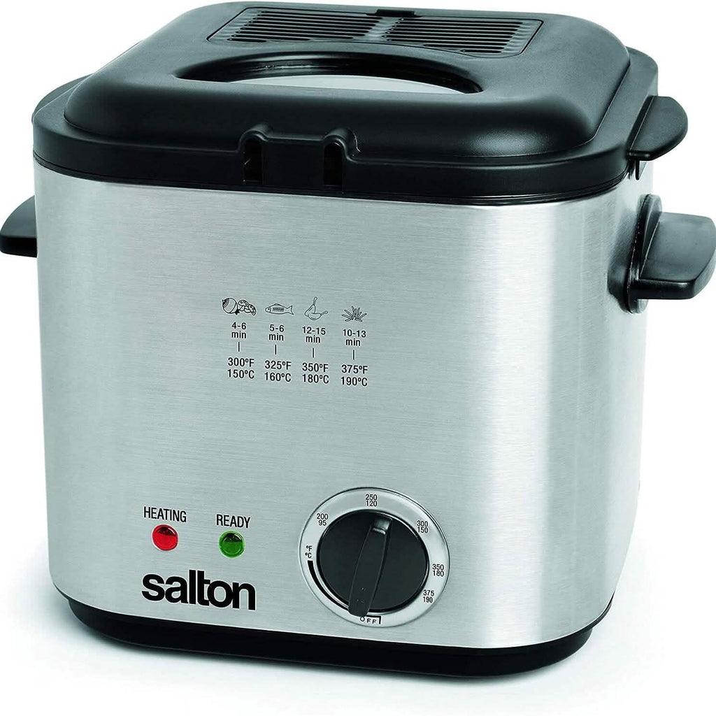 Salton Compact Deep Fryer 1.0 Liter/Quart