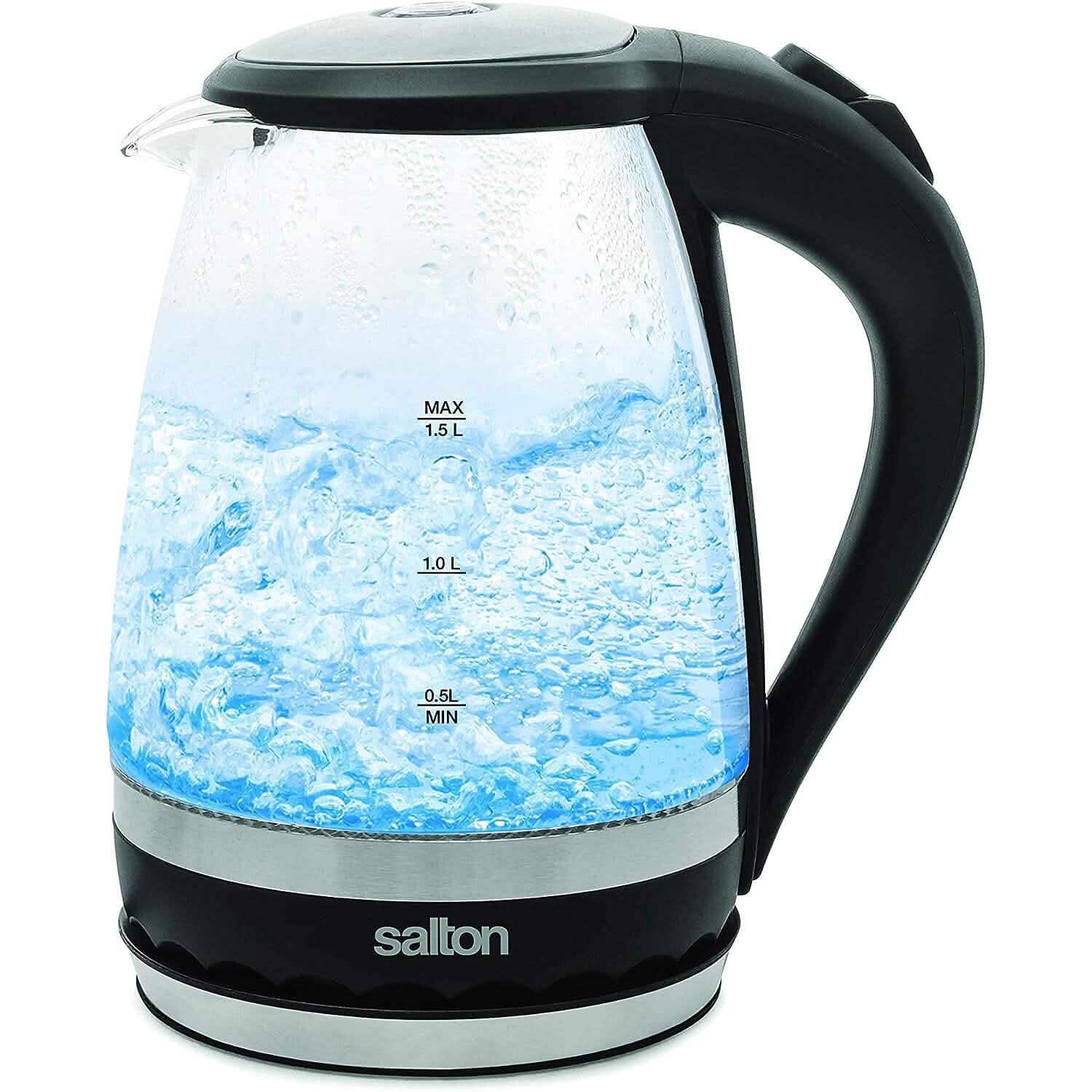 Bouilloire électrique sans fil en verre Salton