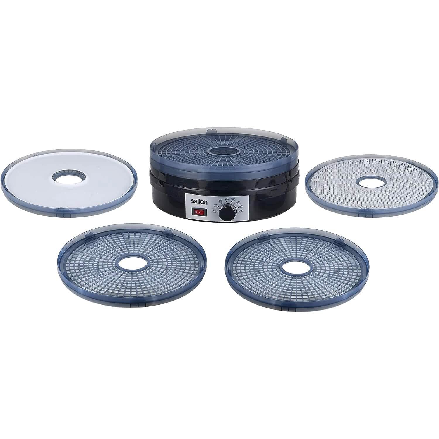 Salton Electric Food Dehydrator with Adjustable Temperature Control