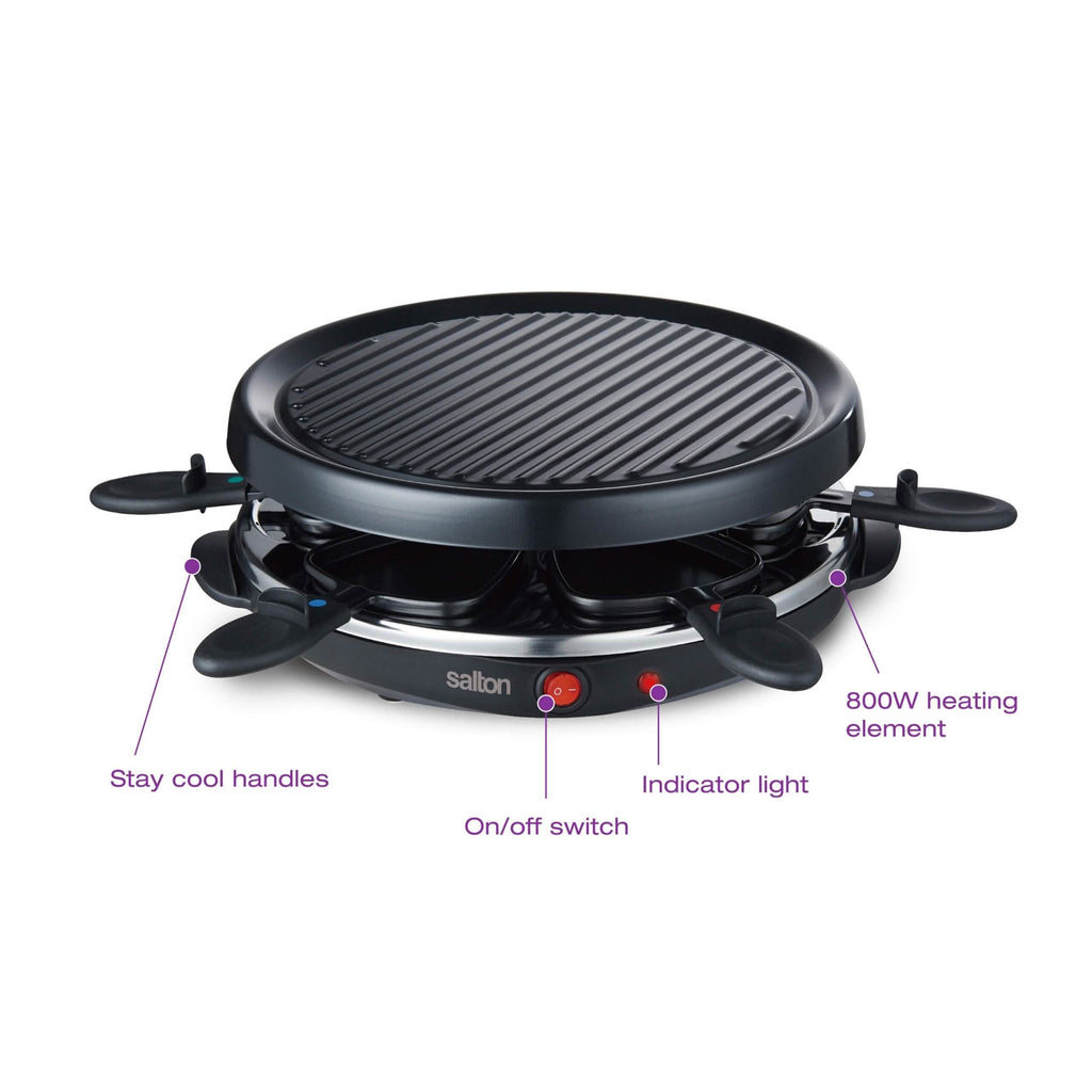 Salton Grill de fête et Raclette - 6 personnes