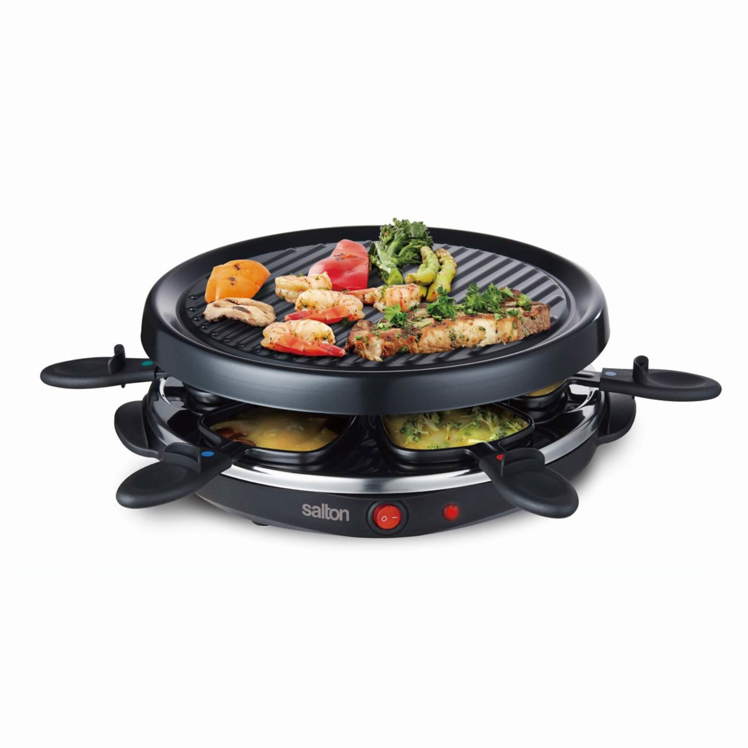 Salton Grill de fête et Raclette - 6 personnes