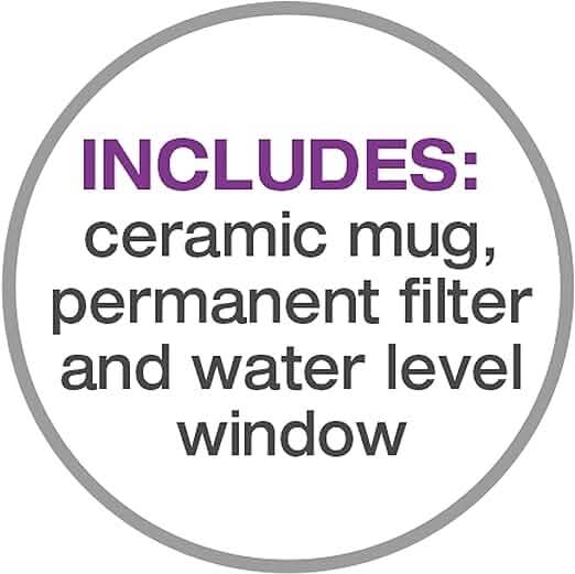 Salton Space Saving 1 Cup Coffeemaker - Black