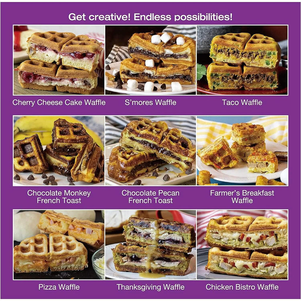 Salton Stuffed Belgian Waffle Maker