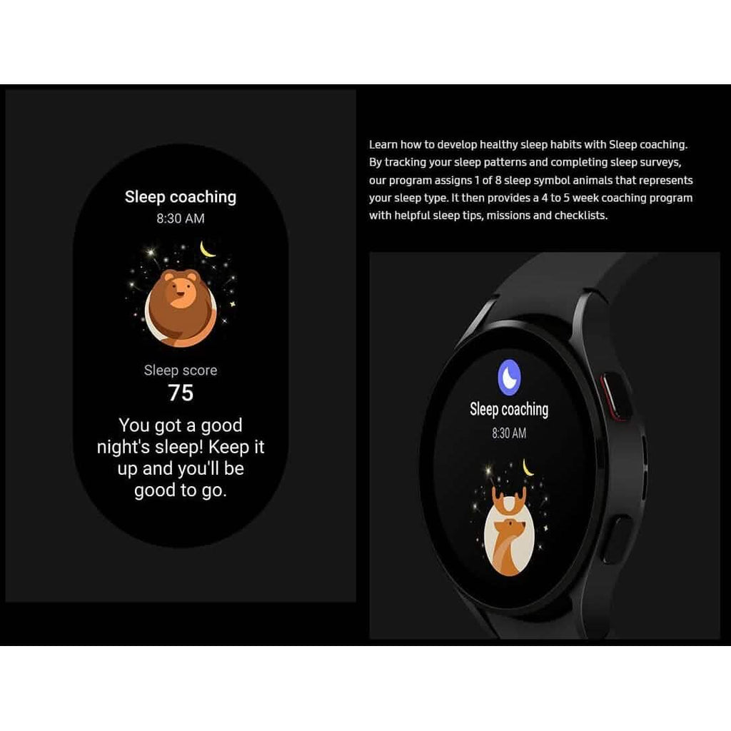 Samsung Electronics Galaxy Watch 4 Classic 46mm Smartwatch with ECG Monitor Tracker (Refurbished)