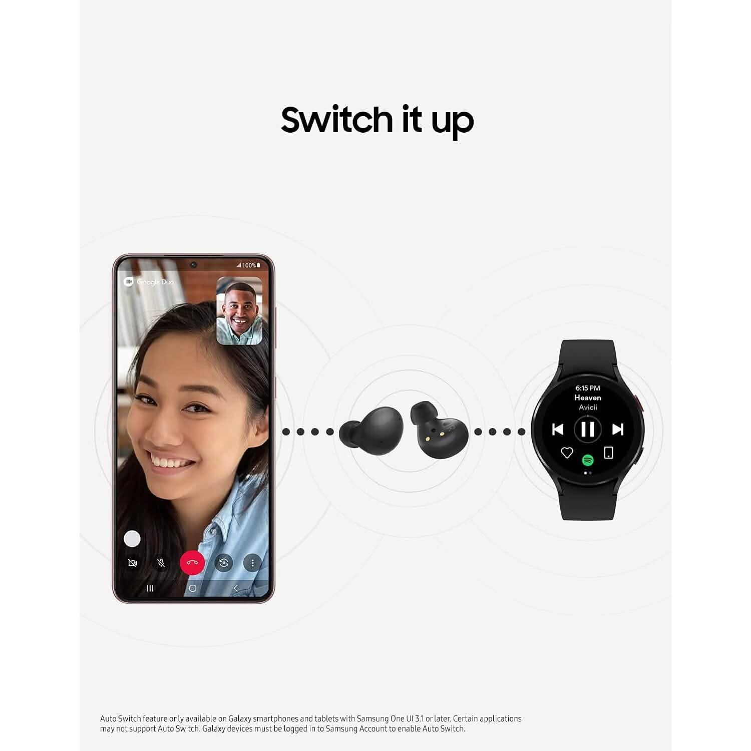 サムスン Galaxy Buds 2 完全ワイヤレス Bluetooth イヤホン