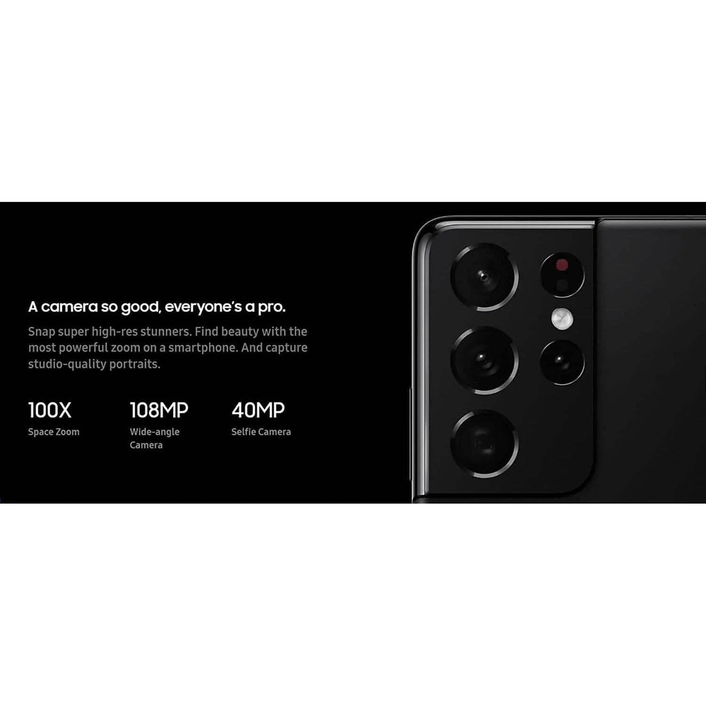 Samsung Galaxy S21 Ultra G998U 5G entièrement déverrouillé (reconditionné)
