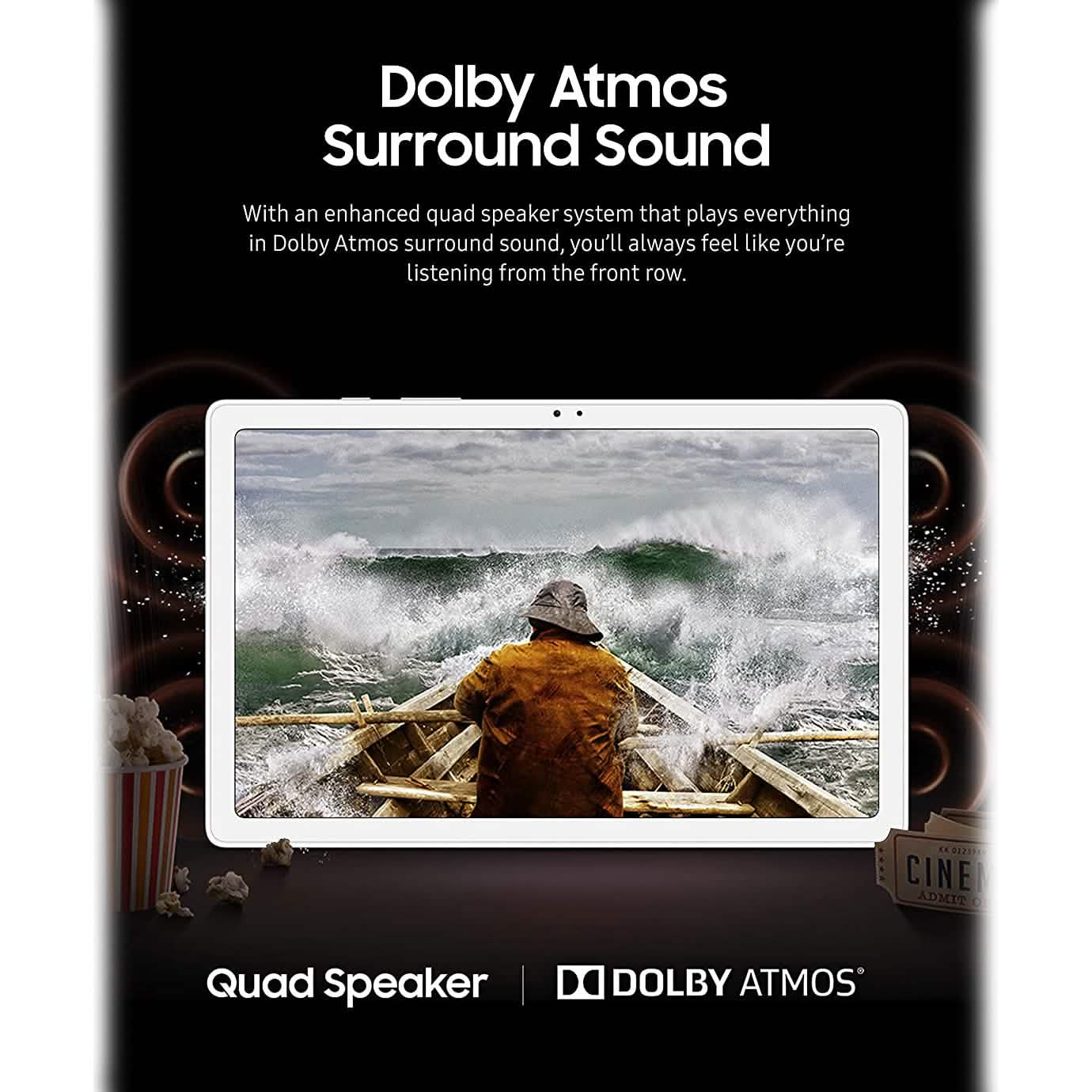 Samsung Galaxy Tab A7 10.4 Wi-Fi 32 Go Argent