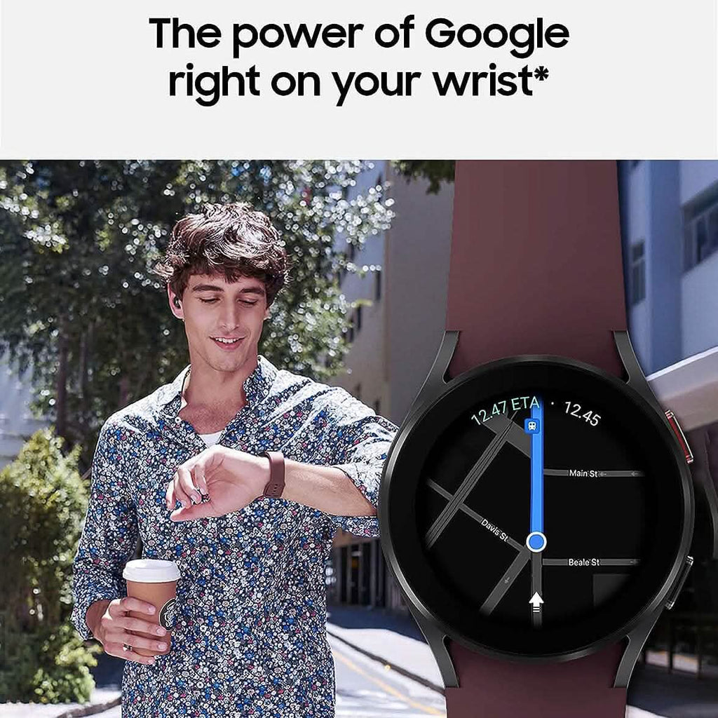 Montre connectée Samsung Galaxy Watch 4 40 mm avec suivi ECG (reconditionnée)