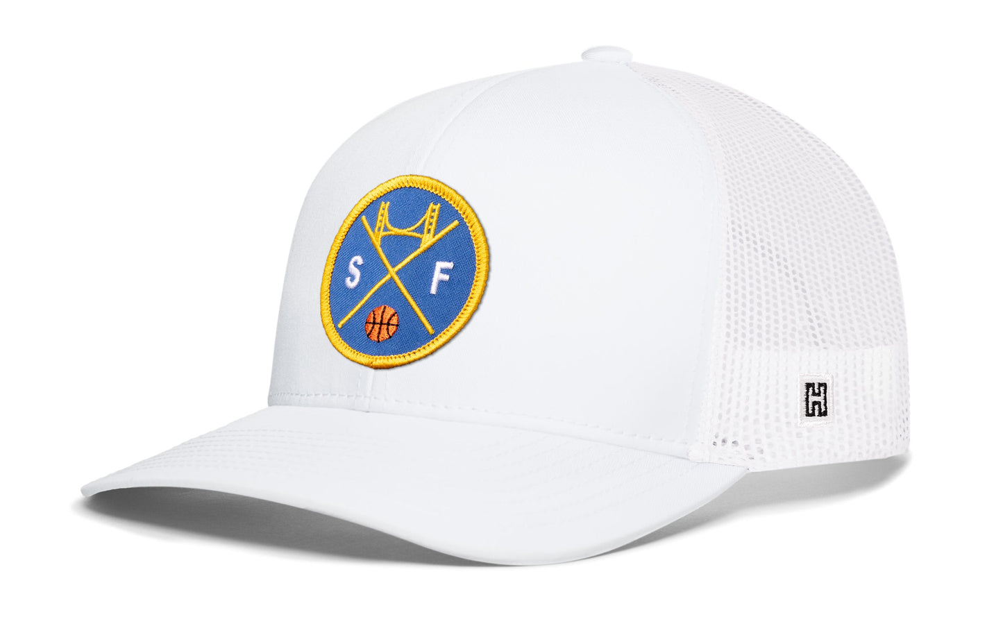 San Francisco Basketball Trucker Hat  |  SF X Snapback