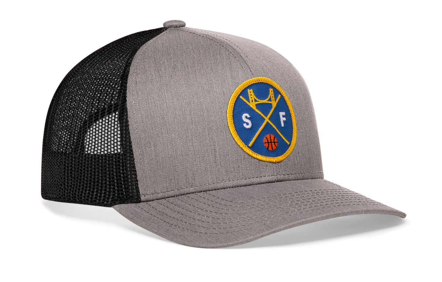 San Francisco Basketball Trucker Hat  |  SF X Snapback