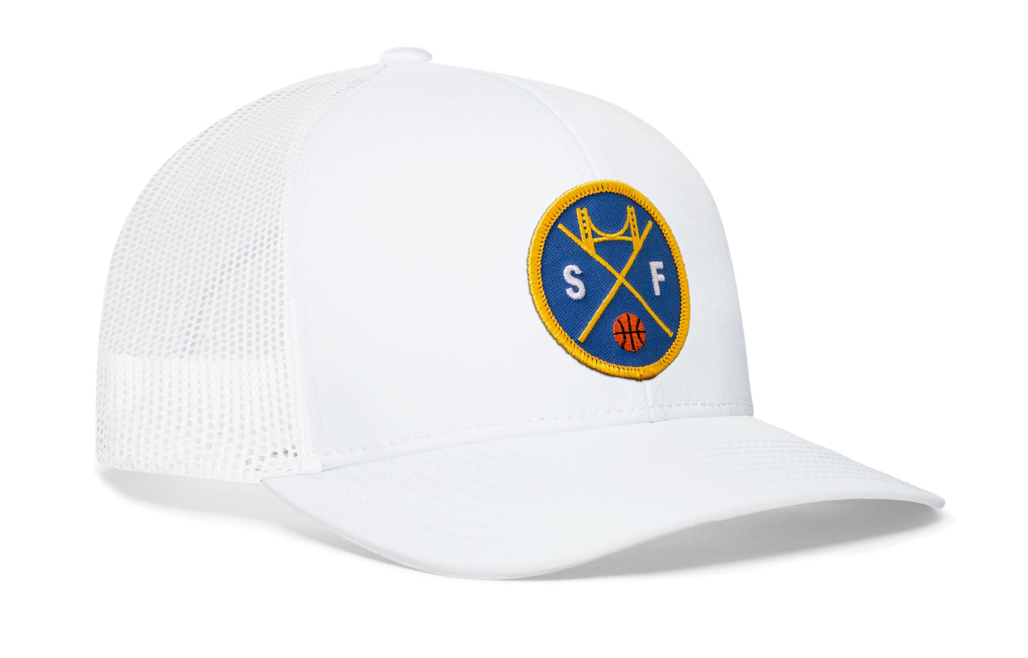 San Francisco Basketball Trucker Hat  |  SF X Snapback