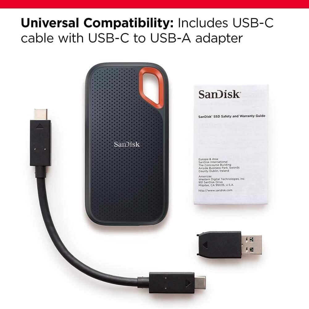 SanDisk 1TB Extreme Portable SSD  (Refurbished)