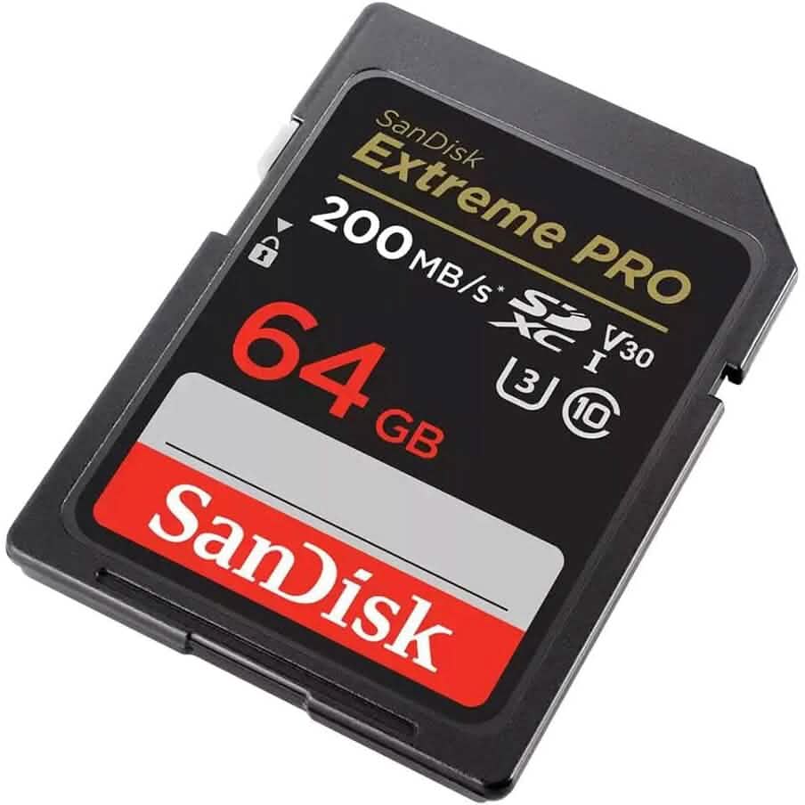 Carte mémoire SDXC SanDisk Extreme PRO UHS-I de 64 Go (reconditionnée)