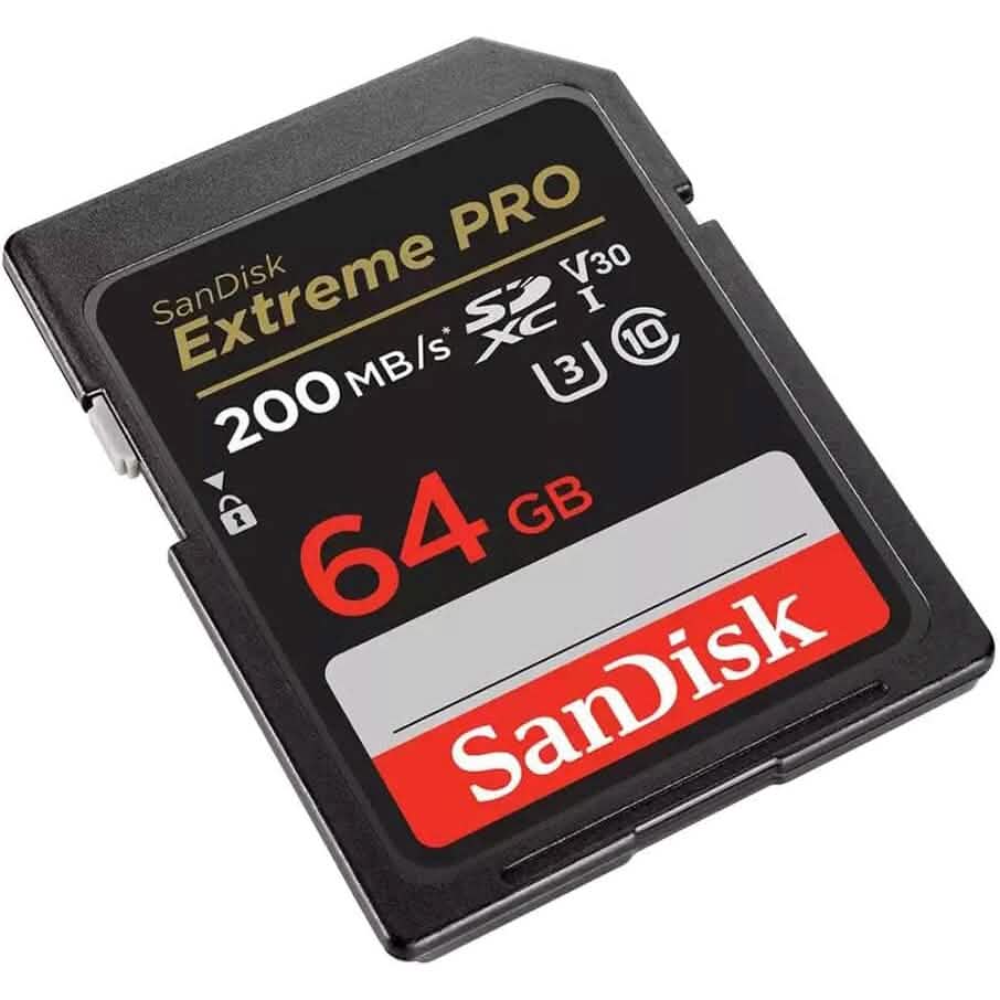 Carte mémoire SDXC SanDisk Extreme PRO UHS-I de 64 Go (reconditionnée)