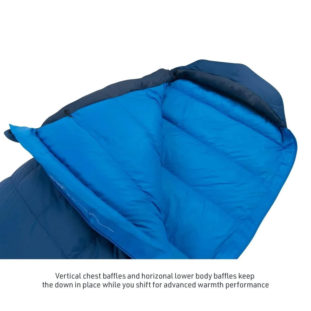 Sac de couchage Sea to Summit Trek TKI 30 degrés en duvet TK1 - taille standard