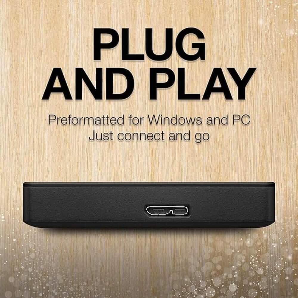 Seagate Portable 2TB External Hard Drive (Refurbished)