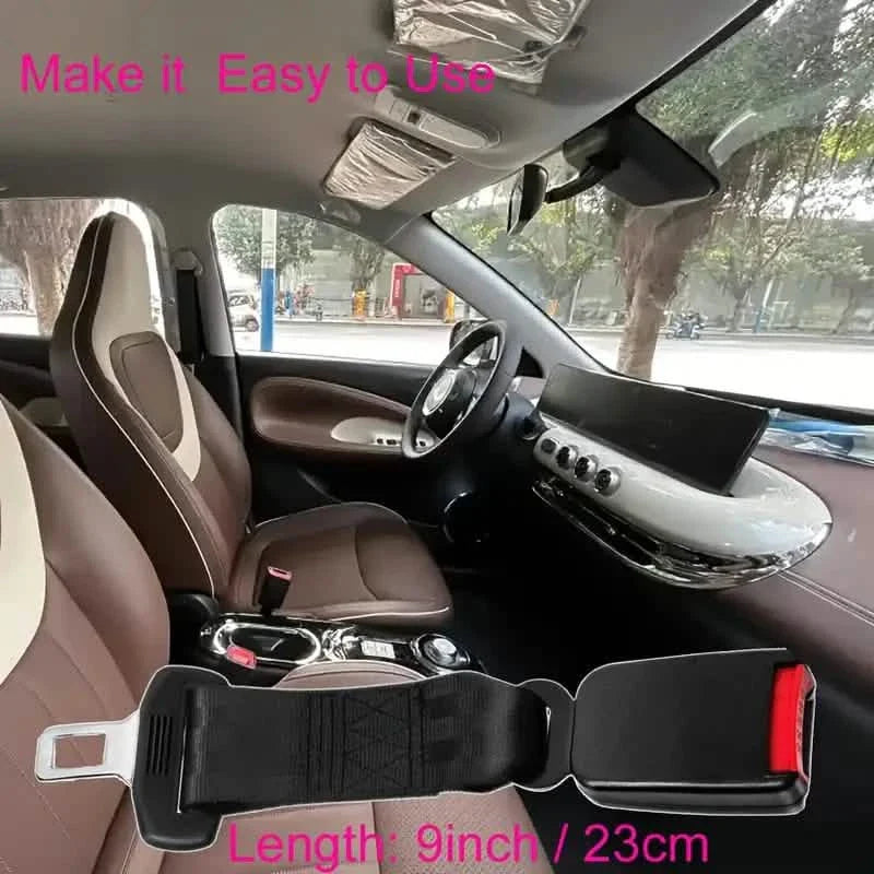 Seat Belt Extension Plug Buckle Adjustable Car Seat Belt Extender Cover