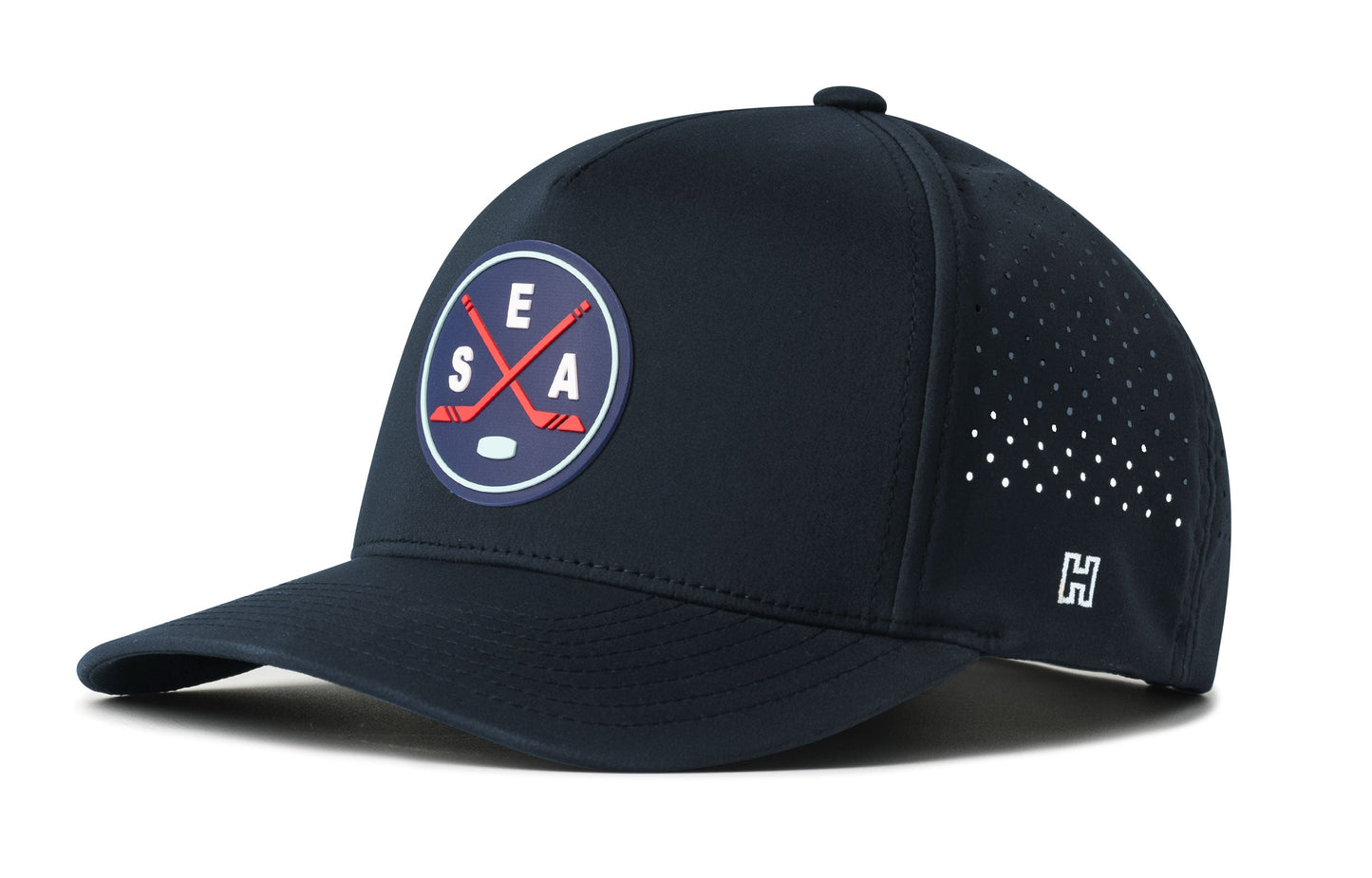 Seattle Hockey Performance 5-Panel Hat  |  SEA X Flexfit Snapback
